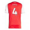 Arsenal Ben White #4 Replica Home Shirt 2025-26 Short Sleeve Arsenal Ben White #4 Replica Home Shirt 2025-26 Short Sleeve